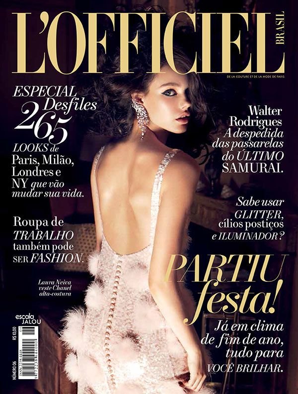 Laura Neiva Stars in the November 2012 Cover Story of L'Officiel Brazil – Fashion Gone Rogue